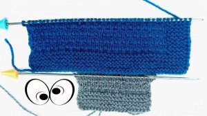 Просто делай это и твоё вязаное полотно не будет косить. Уроки вязания. Мастер класс