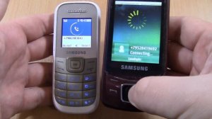 Over the Horizon Incoming call & Outgoing call at the Same Time Samsung GT 1200M +GT C6112