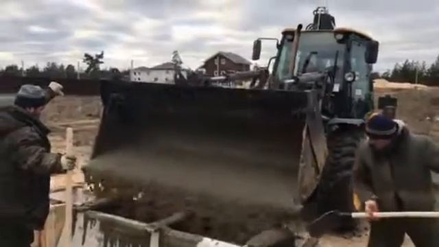 Все виды работ экскаватора -погрузчика
