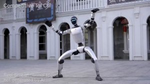 Unitree G1 в движении