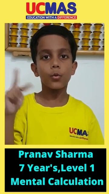 Pranav's Amazing Mental maths Calculation at UCMAS смотреть онлайн