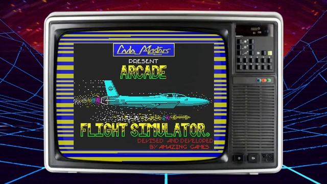 Arcade flight simulator ZX Spectrum Code Masters (loading game) смотреть онлайн