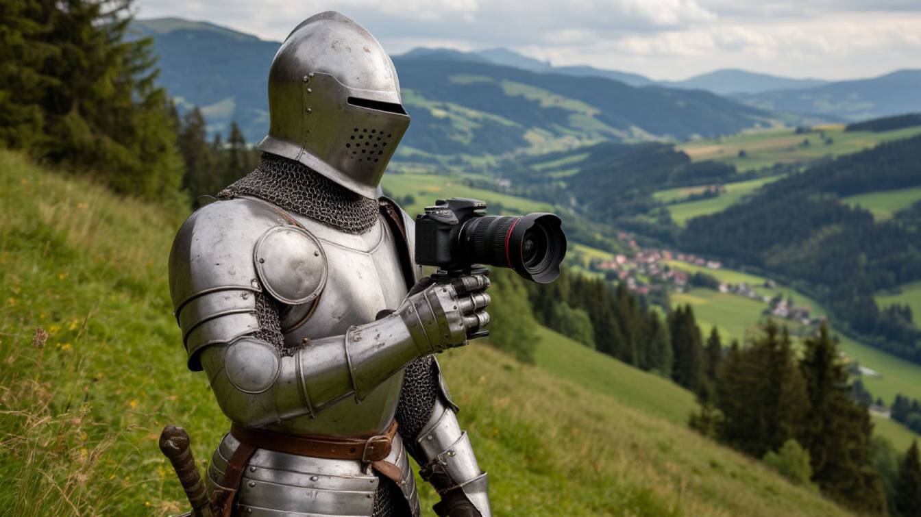 Средневековый замок Крибштайн. Осенняя сказка