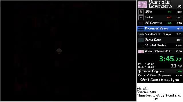 Yume 2kki Lavender% Speedrun 12:36 смотреть онлайн