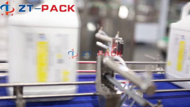 5L-30L JerryCan Drum Filler Production Packing Line Línea de embalaje de llenado de tambores смотреть онлайн