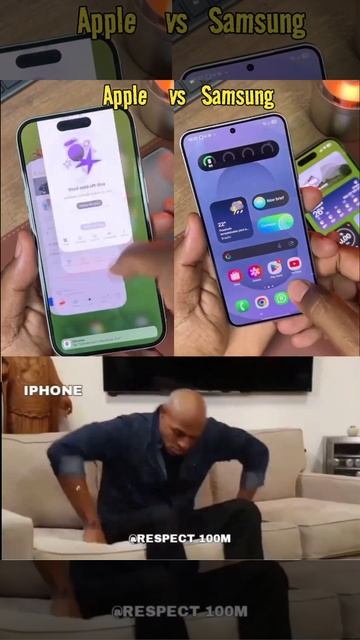 Apple Vs Samsung #samsung #iphone