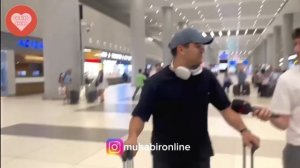 Афра Сарачоглу и Мерт Рамазан о свадьбе - Первый совместный репортаж в аэропорту | Yalı Çapkını