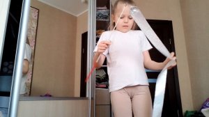 гимнастика с  гимнастической лентой