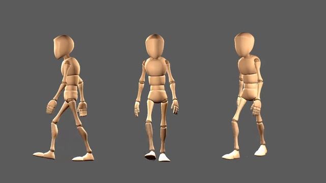 Biped Animation Cycle смотреть онлайн