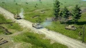 Танковый бой между M4 SHERMAN VS Pz. Kpfw.V «Panther» |Игрушечные войны|Gates of Hell Ostfront