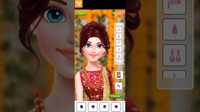 Doll Wedding : Dress Up Game | Indian Fashion Stylist Makeup Dressup Android Gameplay | Doll Fashio смотреть онлайн