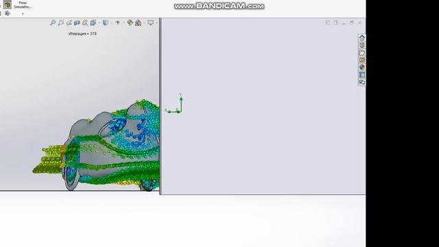 Аэродинамика веломобиля - Flow Simulation (Solid Works 2018) смотреть онлайн