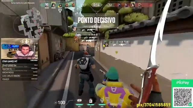 VALORANT #SUBINDORANK(jogando com diego fn) смотреть онлайн