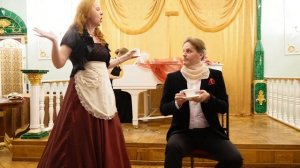 Светлана Полянская исполняет арию Серпины из оперы "Служанка-госпожа". Фортепиано — Валентина Кемниц