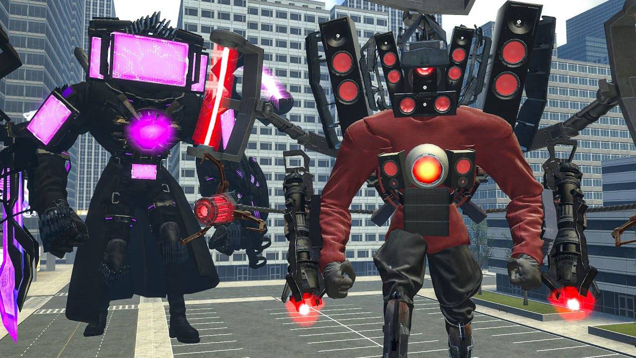 ТИТАНОВЫЙ СПИКЕРМЕН С АСТРО-АПГРЕЙДАМИ ПРОТИВ ТИТАНОВОГО ТВ МАНА С АСТРО-АПГРЕЙДАМИ смотреть онлайн