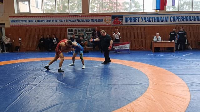 Первенство России по спорту глухих, греко-римская борьба, U23, 21-23.03.2025г-7 Глухов Владимир смотреть онлайн