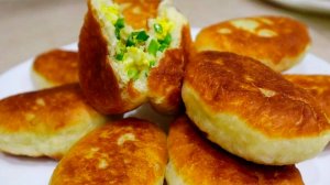 ПИРОЖКИ С ЛУКОМ И ЯЙЦОМ РЕЦЕПТ