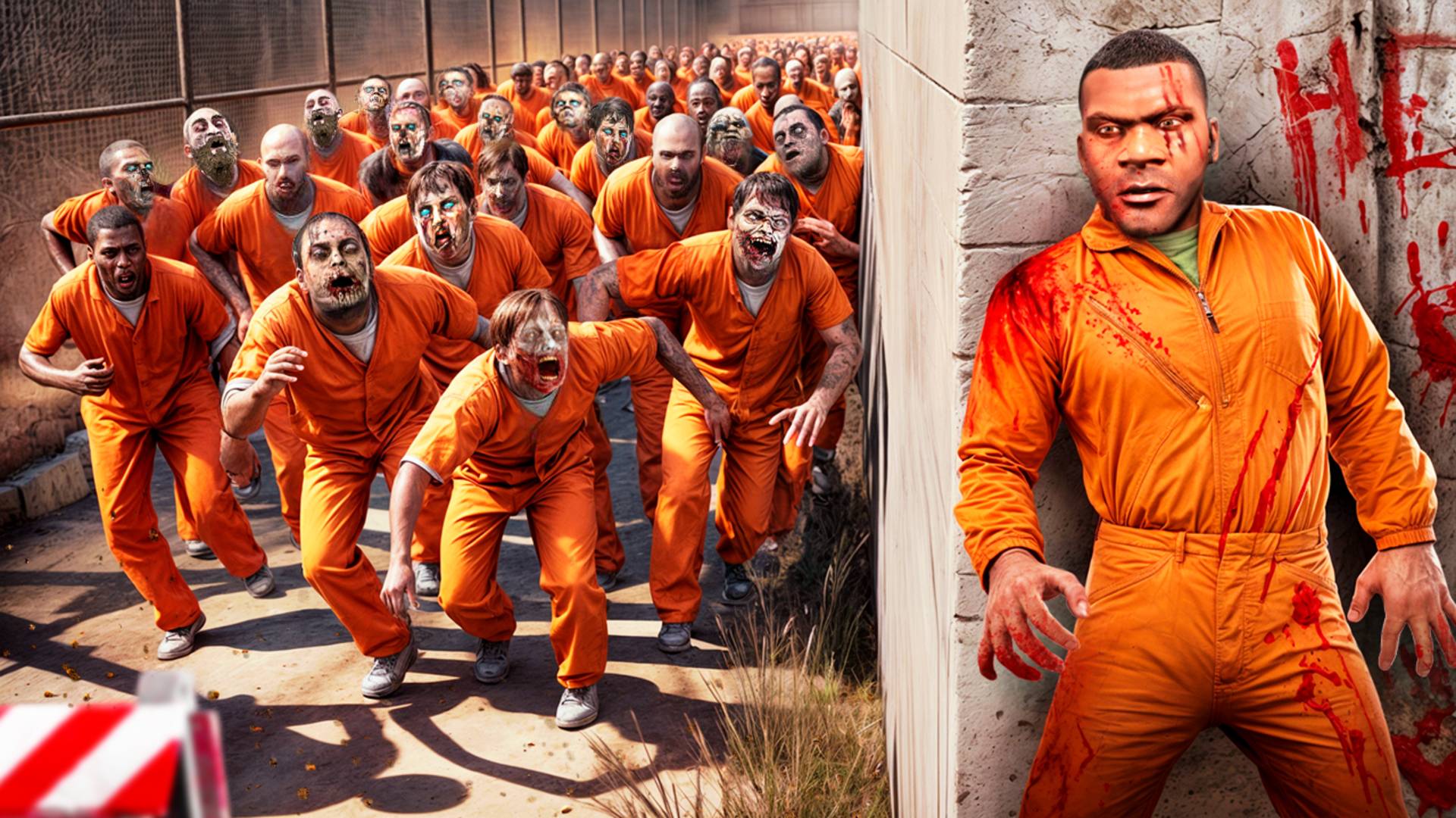 ПОБЕГ ИЗ ТЮРЬМЫ в ЗОМБИ АПОКАЛИПСИС в ГТА 5! КОНЕЦ СВЕТА В ТЮРЬМЕ ОБЗОР МОДА GTA 5 ОНЛАЙН смотреть онлайн