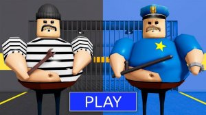 ВОР BARRY ПРОТИВ ПОЛИЦЕЙСКОГО BARRY В BARRY PRISON RUN! New Scary Obby в РОБЛОКС