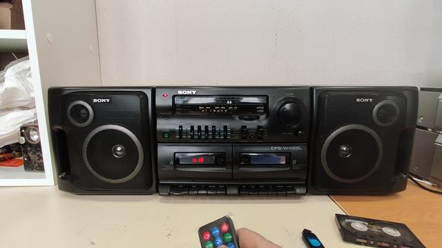 Sony CFS-W455L с Bluetooth/Usb/Microsd/Fm/Aux модулем смотреть онлайн