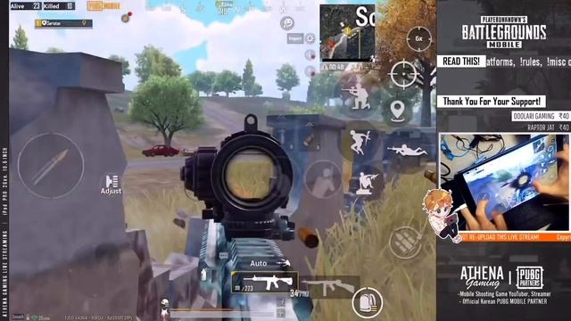 OP AIMING FIGHT with M4 GLACIER! - PUBG MOBILE смотреть онлайн
