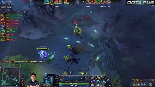 Sneyking DEATH PROPHET SUPPORT 5 Pos | Dota 2 7.35c Pro Gameplay смотреть онлайн