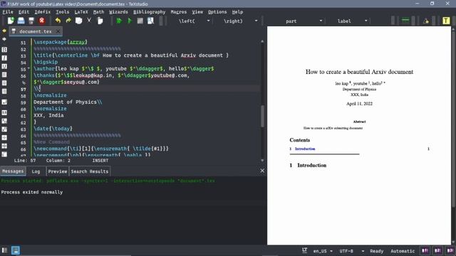 What is Latex- Prepare document with Latex Macro смотреть онлайн