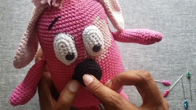 BONECA DE CROCHÊ - DOGUITO - FINALIZAÇÃO