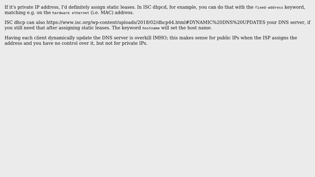 Unix & Linux: Best practice DNS (resolving IP to hostname in LAN)? (4 Solutions!!) смотреть онлайн