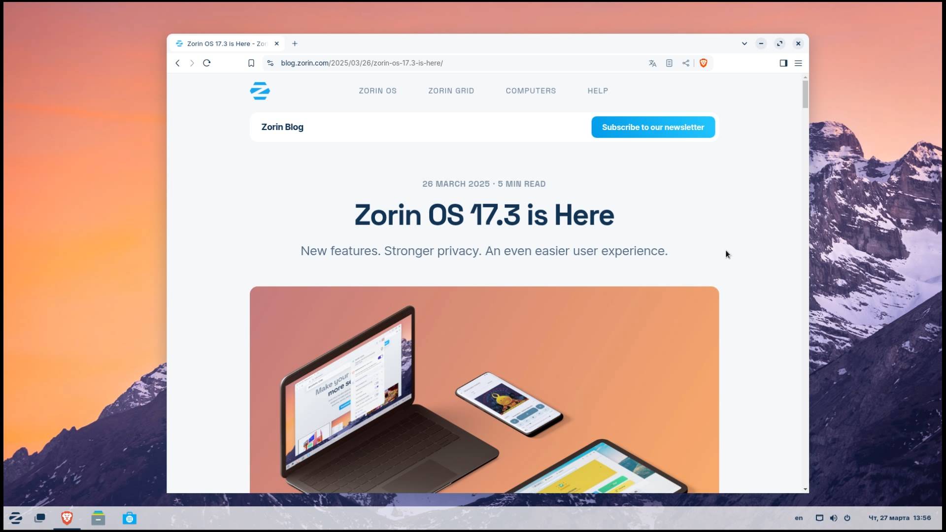 Zorin OS 17.3 Что Нового? смотреть онлайн