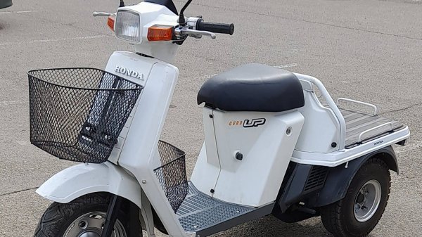 Honda Gyro UP Последствия первого выеда...