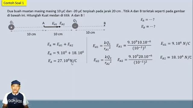 Listrik Statis Part#2 : Medan Listrik (Materi Fisika Kelas XII Semester 1) смотреть онлайн