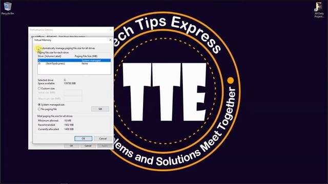 There Is Not Enough Memory To Complete This Operation error in Windows PC - How to Fix? In Hindi смотреть онлайн