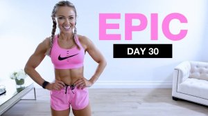 Caroline Girvan - Day 30 of EPIC ｜ Intense No Jumping EMOM Full Body HIIT Workout