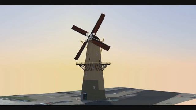 Inner workings of a Dutch windmill смотреть онлайн
