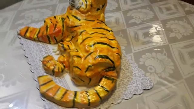 Tiger cake. Tort tiger. смотреть онлайн