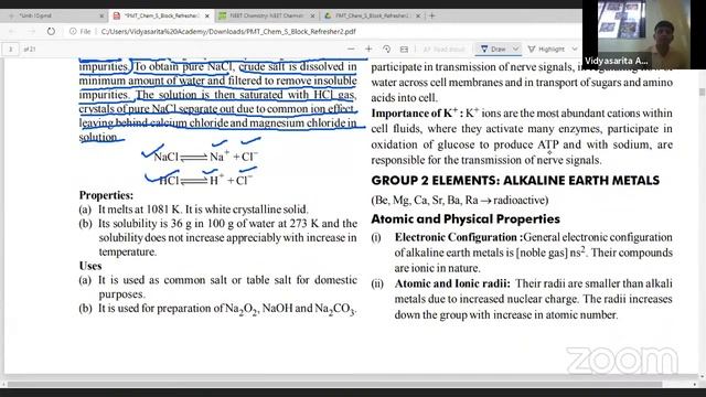 s block L-1 | 17-12-20 | Deepak Sir | Chemistry 11th | VSA смотреть онлайн