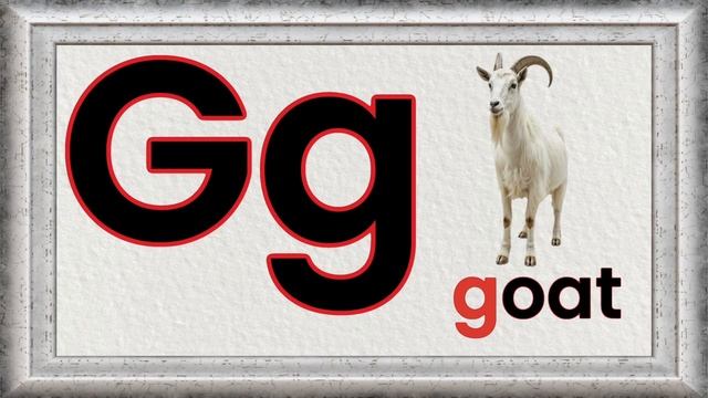 Gg Letter (ABC) - The Alphabet  // Phonics