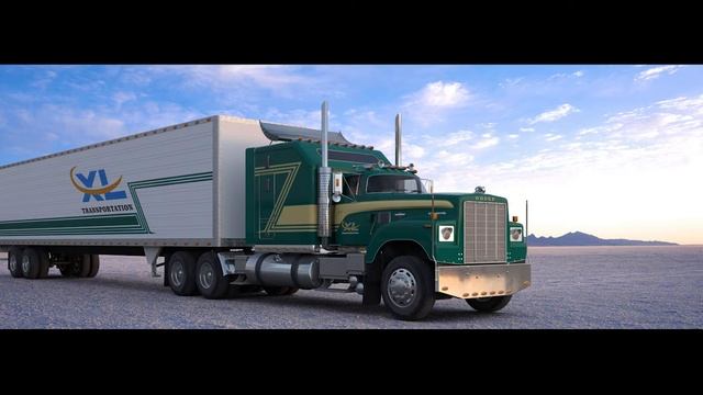dodge big horn（cnt 950） 3D modle （ART RENDERER）道奇大角羊重卡模型 смотреть онлайн