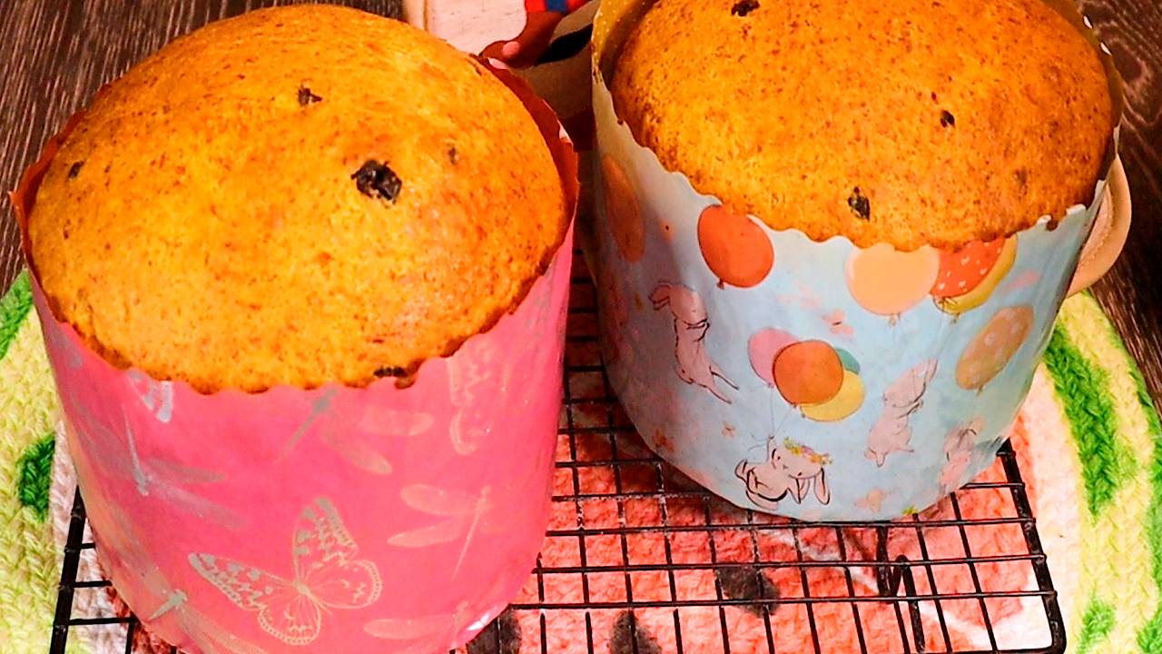 ДАЖЕ ВЫМЕШИВАТЬ НЕ НУЖНО!!! Мягкие, сладкие, влажные куличи на твороге Пасха 2025 | по домашнему смотреть онлайн