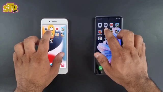 Tecno Camon 20 Pro Vs Iphone 7 Plus Speed Test ! смотреть онлайн