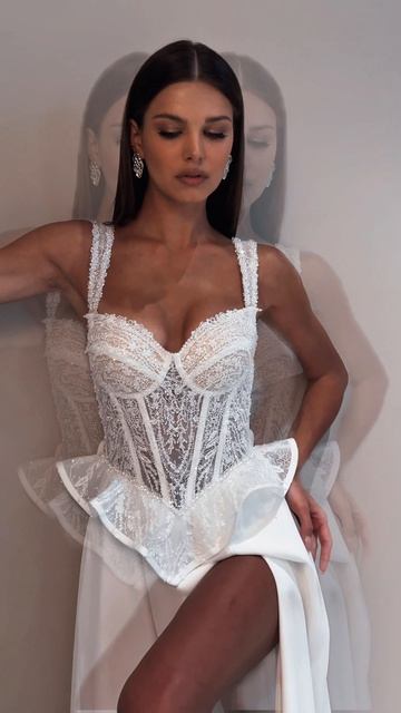 Свадебное платье Тея из шифоновой коллекции от бренда Gabbiano