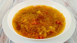 Суп с капустой и перловкой. Простой и очень вкусный