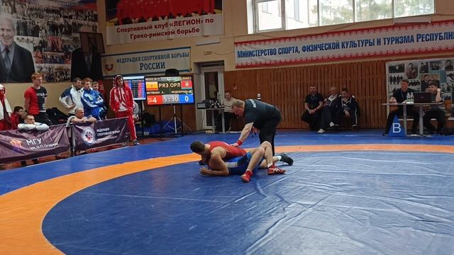 Первенство России по спорту глухих, греко-римская борьба, U23, 21-23.03.2025г-5 Глухов Владимир смотреть онлайн