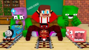 Джей и Майки Соревнуются на против Чу-Чу Чарльза - Майнкрафт Анимация