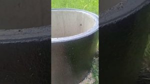 Гидроизоляция бетонных колец - септик из колец