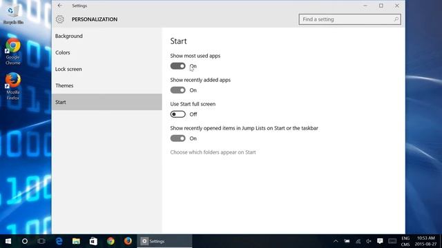 Windows 10 - Start Menu Used Apps смотреть онлайн