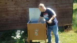 Воскотопка электрическая самодостаточная. Не требует контроля пчеловода