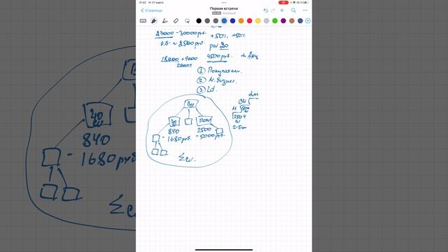 Краткий бизнес план Agenyz «от руки»