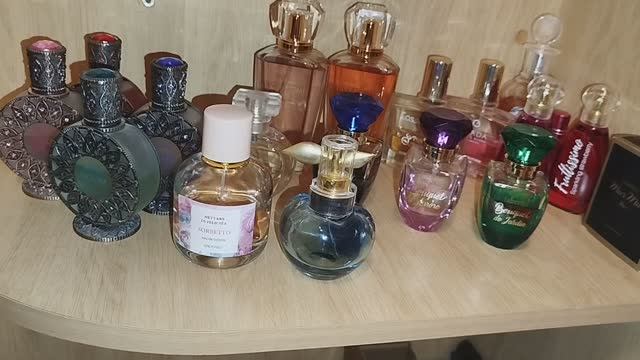 Моя парфюмерная полочка. Мои любимые парфюмы. смотреть онлайн